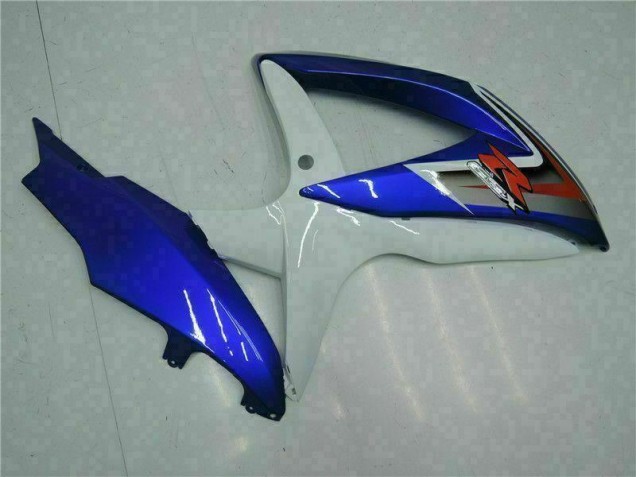 Bleu Blanc Kit Carénages Complet Suzuki GSXR 600 / 750 K8 08-10 Bleu Blanc Kit Carénages Complet Suzuki GSXR 600 / 750 K8 08-10