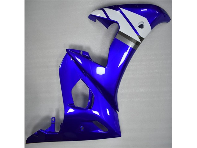 Bleu Blanc Kit Carénages Complet Yamaha R6 03-05 Bleu Blanc Kit Carénages Complet Yamaha R6 03-05