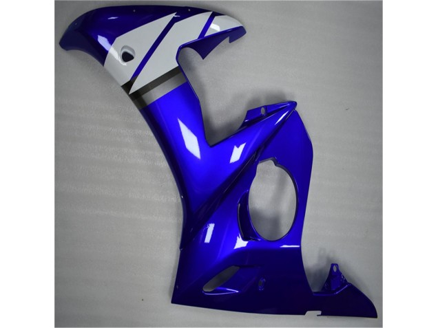 Bleu Blanc Kit Carénages Complet Yamaha R6 03-05 Bleu Blanc Kit Carénages Complet Yamaha R6 03-05
