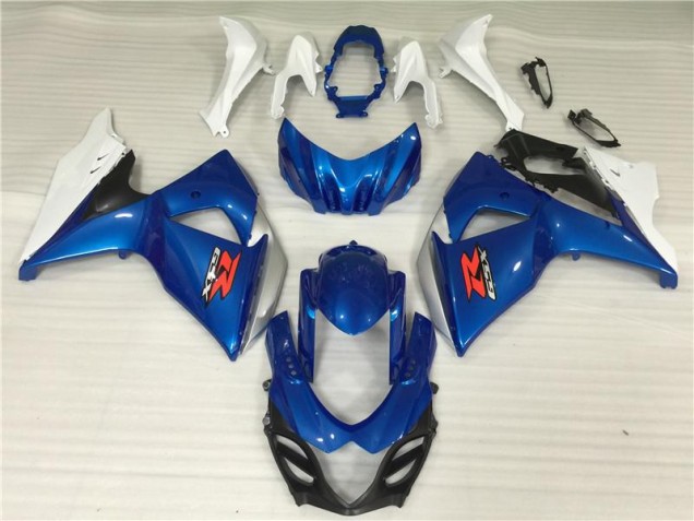 Bleu Blanc Kit Carénages & Plastique Suzuki GSXR 1000 K9 09-16 Bleu Blanc Kit Carénages & Plastique Suzuki GSXR 1000 K9 09-16