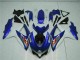 Bleu Blanc Kit Carénages Suzuki GSXR 600 / 750 K8 08-10 Bleu Blanc Kit Carénages Suzuki GSXR 600 / 750 K8 08-10