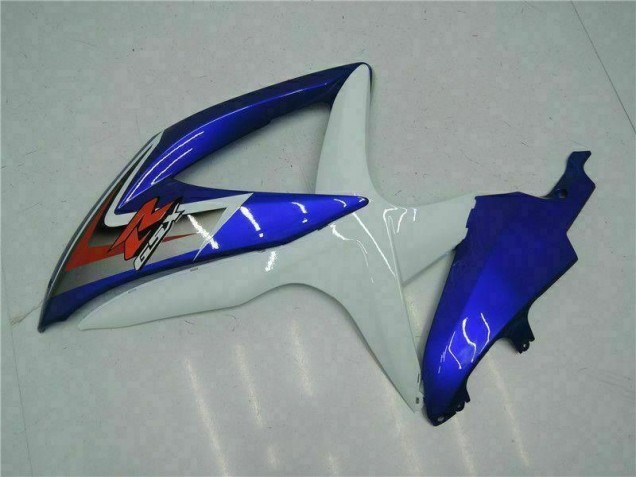 Bleu Blanc Kit Carénages Suzuki GSXR 600 / 750 K8 08-10 Bleu Blanc Kit Carénages Suzuki GSXR 600 / 750 K8 08-10