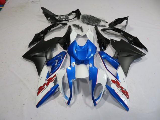 Bleu Blanc Noir Carénage BMW S1000RR 15-18 Bleu Blanc Noir Carénage BMW S1000RR 15-18