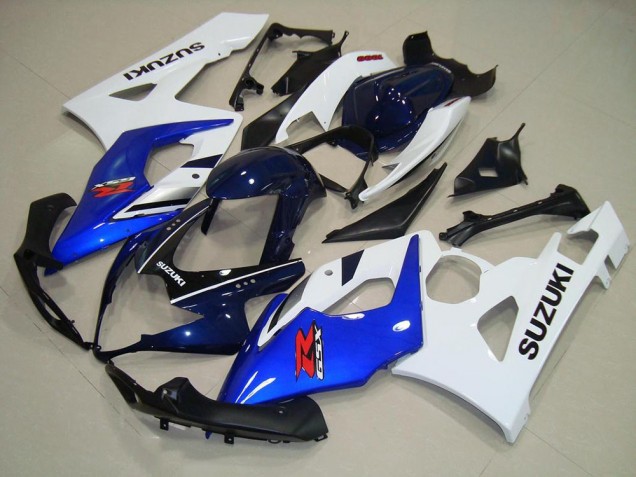 Bleu Blanc Noir Carénage Suzuki GSXR 1000 K5 05-06 Bleu Blanc Noir Carénage Suzuki GSXR 1000 K5 05-06