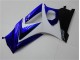 Bleu Blanc Noir Carénage Suzuki GSXR 1000 K7 07-08 Bleu Blanc Noir Carénage Suzuki GSXR 1000 K7 07-08