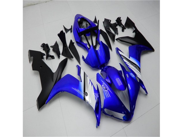 Bleu Blanc Noir Carénage Yamaha R1 04-06 Bleu Blanc Noir Carénage Yamaha R1 04-06