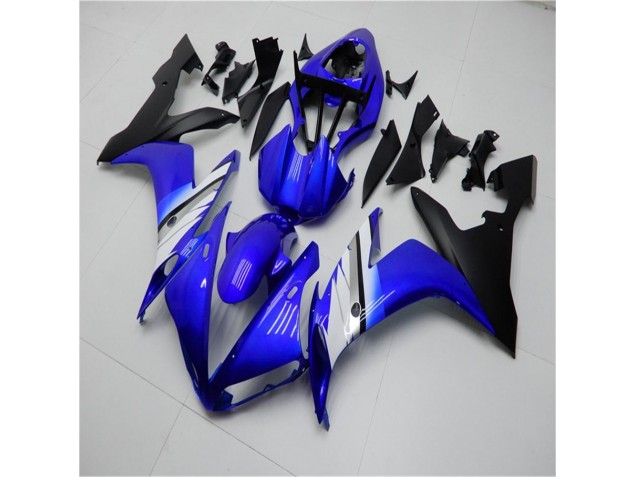 Bleu Blanc Noir Carénage Yamaha R1 04-06 Bleu Blanc Noir Carénage Yamaha R1 04-06