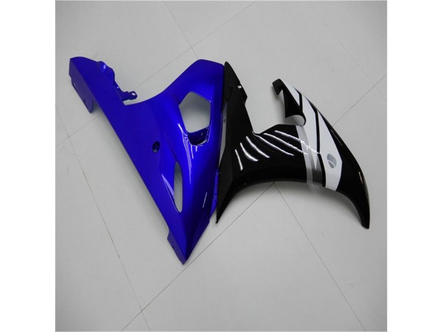 Bleu Blanc Noir Carénage Yamaha R6 03-05 Bleu Blanc Noir Carénage Yamaha R6 03-05