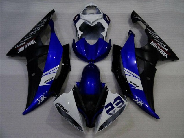 Bleu Blanc Noir YEC 23 Carénage Yamaha R6 08-16 Bleu Blanc Noir YEC 23 Carénage Yamaha R6 08-16