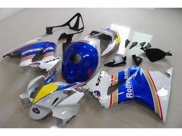 Bleu Blanc Rothmans Carénage Honda VFR 800 02-13 Bleu Blanc Rothmans Carénage Honda VFR 800 02-13