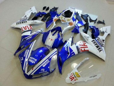 Bleu Blanc Rouge Carénage Yamaha R1 04-06