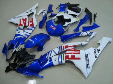 Bleu Blanc Rouge Fiat Carénage Yamaha R6 08-16
