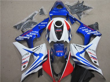 Bleu Blanc Rouge HRC Carénage Honda CBR 600 RR 07-08
