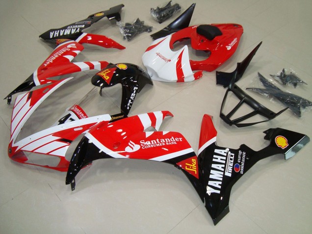 Bleu Blanc Rouge Noir Carénage Yamaha R1 04-06 Bleu Blanc Rouge Noir Carénage Yamaha R1 04-06