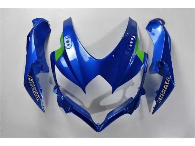 Bleu Blanc Vert Carénage Suzuki GSXR 600 / 750 K8 08-10 Bleu Blanc Vert Carénage Suzuki GSXR 600 / 750 K8 08-10