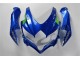 Bleu Blanc Vert Carénage Suzuki GSXR 600 / 750 K8 08-10 Bleu Blanc Vert Carénage Suzuki GSXR 600 / 750 K8 08-10
