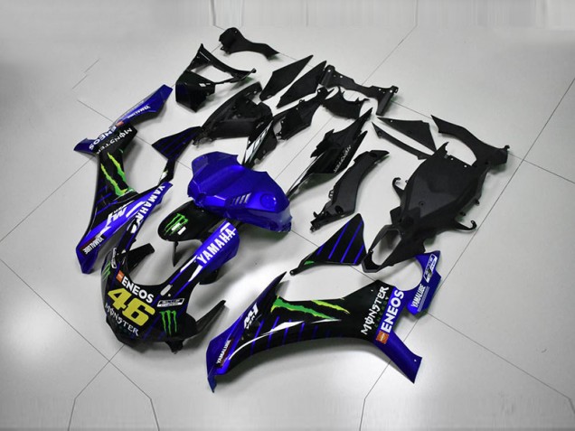 Bleu Bleu Blanc ENEOS 46 Monster Carénage Yamaha R1 15-19 Bleu Bleu Blanc ENEOS 46 Monster Carénage Yamaha R1 15-19