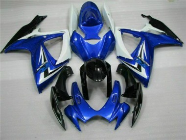 Bleu Carénage ABS Suzuki GSXR 600 / 750 K6 06-07