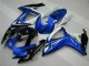 Bleu Carénage ABS Suzuki GSXR 600 / 750 K6 06-07 Bleu Carénage ABS Suzuki GSXR 600 / 750 K6 06-07