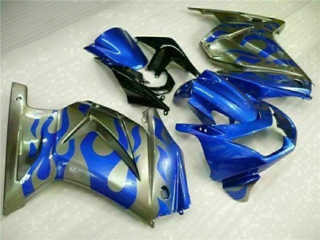 Bleu Carénage Kawasaki EX250 08-12 Bleu Carénage Kawasaki EX250 08-12