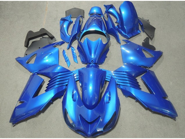 Bleu Carénage Kawasaki ZX14R ZZR 1400 06-11 Bleu Carénage Kawasaki ZX14R ZZR 1400 06-11