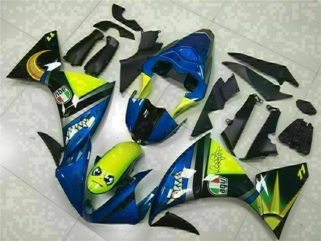 Bleu Carénage Yamaha R1 09-11 Bleu Carénage Yamaha R1 09-11