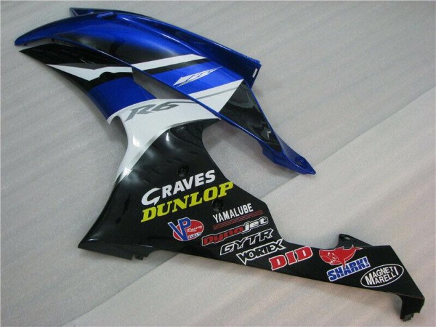 Bleu Carénage Yamaha R6 08-16