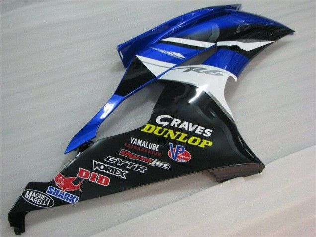 Bleu Carénage Yamaha R6 08-16
