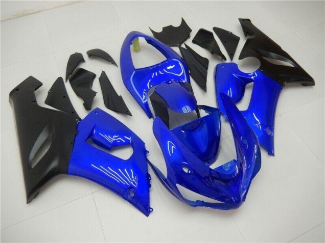 Bleu Carénages Kawasaki ZX6R 05-06 Bleu Carénages Kawasaki ZX6R 05-06