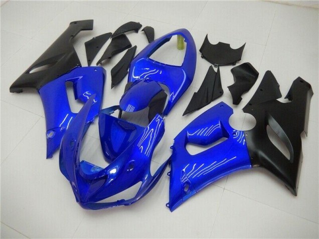 Bleu Carénages Kawasaki ZX6R 05-06 Bleu Carénages Kawasaki ZX6R 05-06