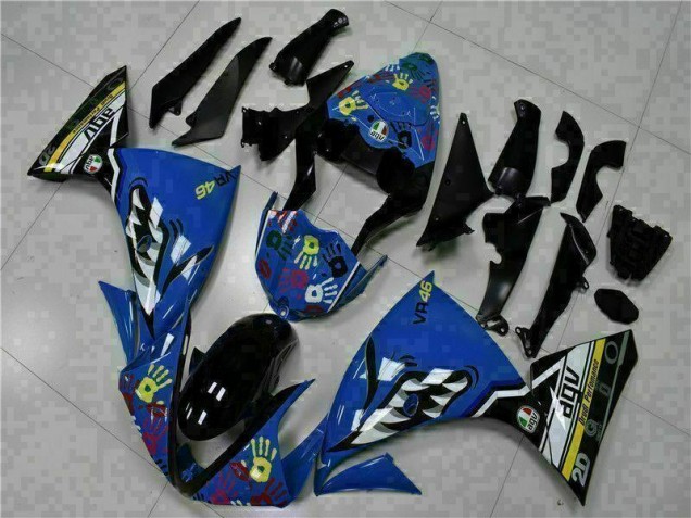 Bleu Carénages Yamaha R1 09-11 Bleu Carénages Yamaha R1 09-11