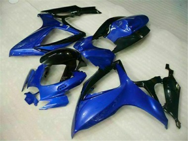Bleu Carénages de Rechange Suzuki GSXR 600 / 750 K6 06-07