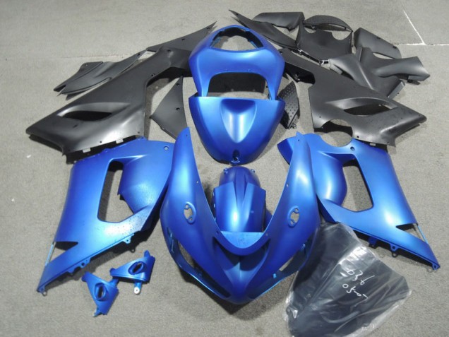 Bleu Carrosserie Kawasaki ZX6R 05-06 Bleu Carrosserie Kawasaki ZX6R 05-06