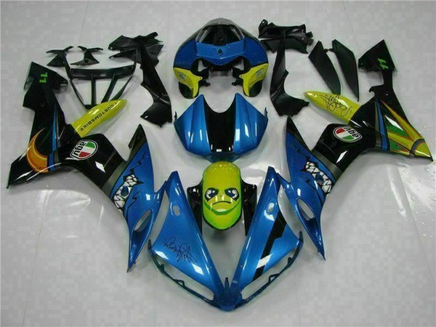 Bleu Carrosserie Yamaha R1 04-06 Bleu Carrosserie Yamaha R1 04-06
