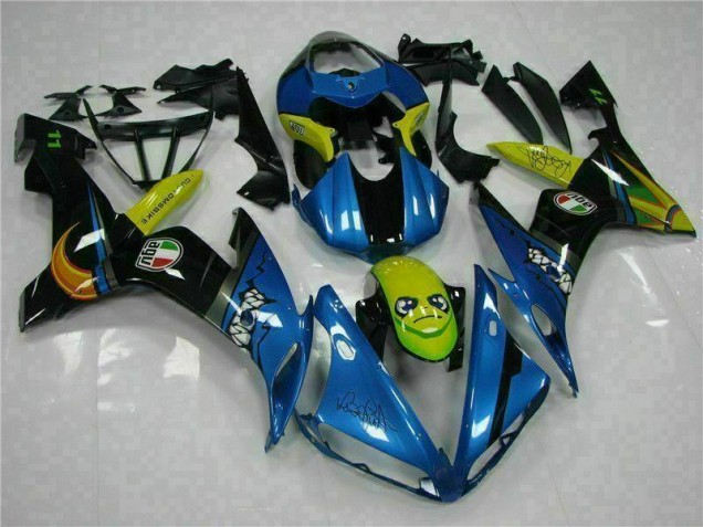 Bleu Carrosserie Yamaha R1 04-06 Bleu Carrosserie Yamaha R1 04-06