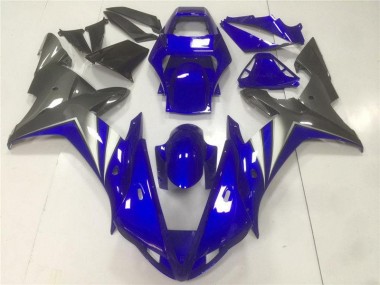 Bleu Gris Carénage Yamaha R1 02-03