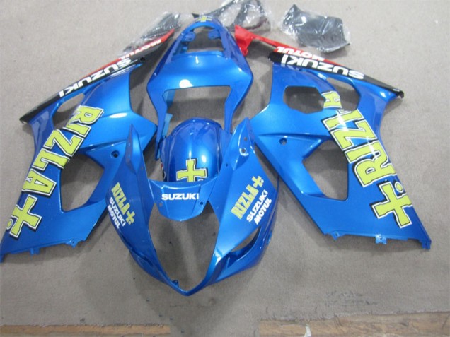 Bleu Jaune Rizla Carénage Suzuki GSXR 1000 K3 03-04 Bleu Jaune Rizla Carénage Suzuki GSXR 1000 K3 03-04