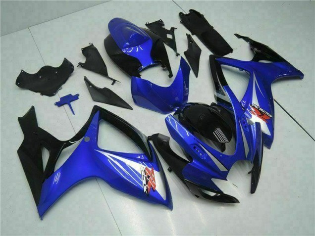 Bleu Kit Carénages & Plastique Suzuki GSXR 600 / 750 K6 06-07 Bleu Kit Carénages & Plastique Suzuki GSXR 600 / 750 K6 06-07