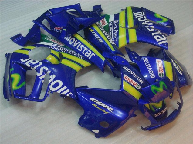 Bleu Movistar Castrol Carénage Honda CBR 600 F3 95-98 Bleu Movistar Castrol Carénage Honda CBR 600 F3 95-98