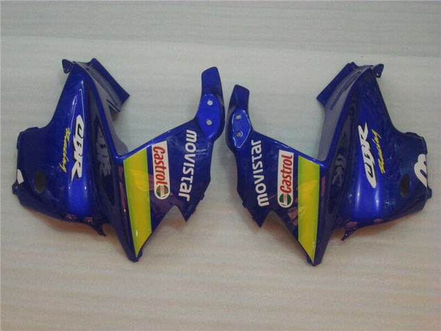 Bleu Movistar Castrol Carénage Honda CBR 600 F3 95-98 Bleu Movistar Castrol Carénage Honda CBR 600 F3 95-98