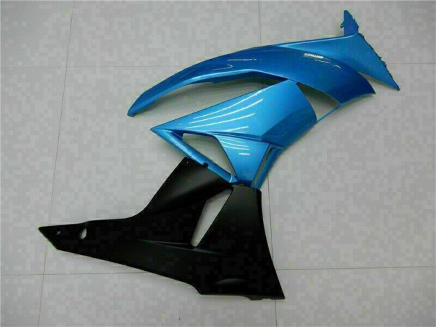 Bleu Noir Carénage Kawasaki ZX6R 09-12