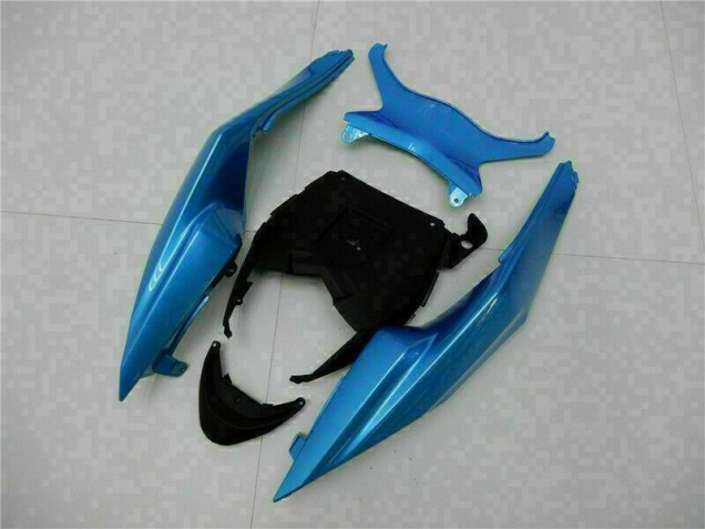 Bleu Noir Carénage Kawasaki ZX6R 09-12