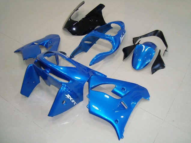 Bleu Noir Carénage Kawasaki ZX9R 98-99 Bleu Noir Carénage Kawasaki ZX9R 98-99