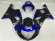 Bleu Noir Carénage Suzuki GSXR 1000 K1 00-02 Bleu Noir Carénage Suzuki GSXR 1000 K1 00-02
