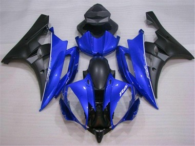 Bleu Noir Carénage de Rechange Yamaha R6 06-07