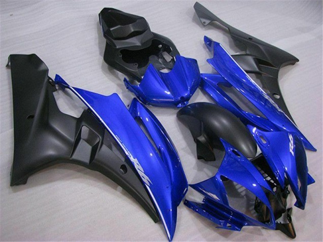 Bleu Noir Carénage de Rechange Yamaha R6 06-07 Bleu Noir Carénage de Rechange Yamaha R6 06-07