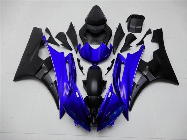 Bleu Noir Carénages & Carrosserie Yamaha R6 06-07 Bleu Noir Carénages & Carrosserie Yamaha R6 06-07