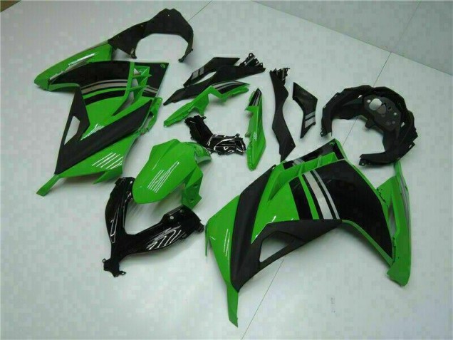 Bleu Noir Carénages Kawasaki EX300 13-16 Bleu Noir Carénages Kawasaki EX300 13-16