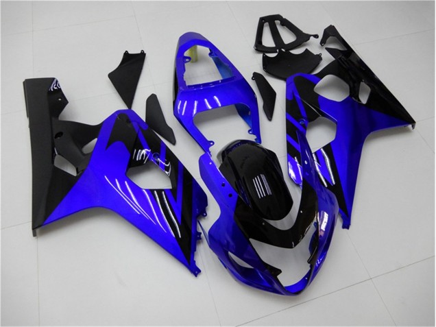 Bleu Noir Carénages Suzuki GSXR 600 / 750 K4 04-05 Bleu Noir Carénages Suzuki GSXR 600 / 750 K4 04-05