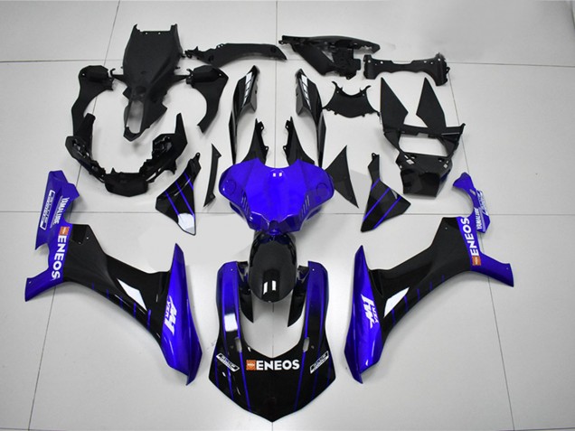 Bleu Noir Carénages Yamaha R1 15-19 Bleu Noir Carénages Yamaha R1 15-19